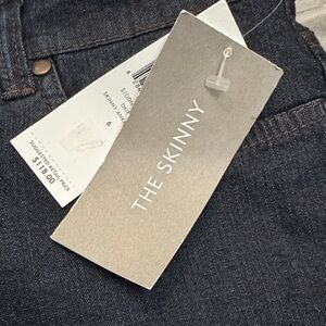 Eileen Fisher Dark Gray Skinny Jeans Size 6 NWT